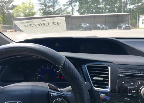 2013 Honda Civic Lx z USA, uszkodzony, nr VIN 19XFB2F57DE010119